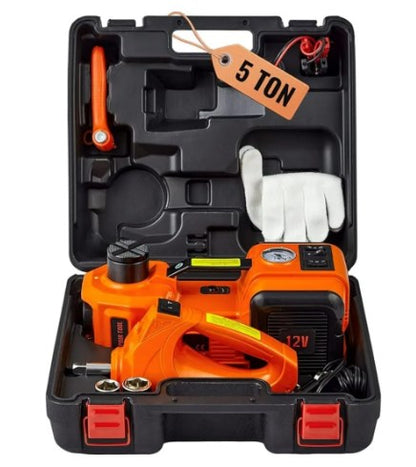 🔧 60% RABATT! 🚗 12-in-1-Wagenheber-Set – 5 t, hydraulisch, elektrischer Schlagschrauber & LED-Licht – Tragbar & vielseitig für Pannen & Werkstatt ⚡