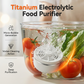 🍎 50% RABATT! ⚡ Elektrolyse-Lebensmittelreiniger mit Titanplatten – Entfernt Pestizide & Bakterien Von Obst, Gemüse & Fleisch Für Eine Sauberere Küche 🥦
