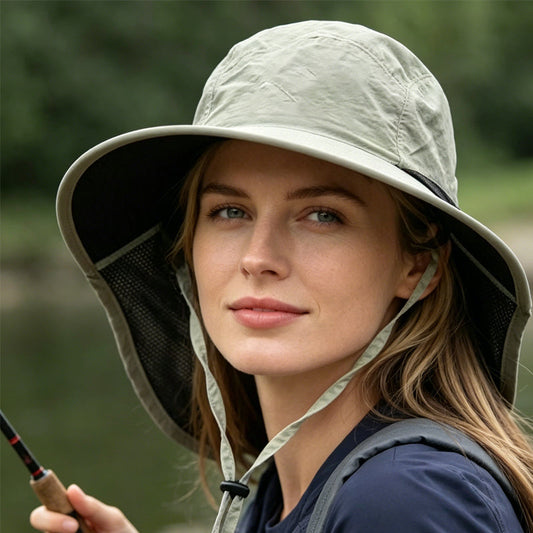 🧢 50% RABATT! ☀️ Unisex Faltbarer Bucket-Hat – Breite Krempe, UV-Schutz & leicht – Perfekt für Wandern, Angeln & Strandtage 🌊