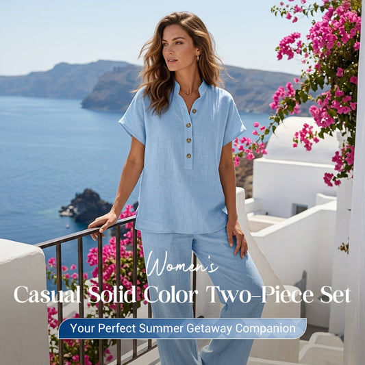 👚 50% RABATT! 🌸 Lässiges Damen-Set – T-Shirt & Lange Hose – Bequem, Stilvoll & Perfekt Für Den Täglichen Gebrauch, Arbeit Oder Freizeit 💃