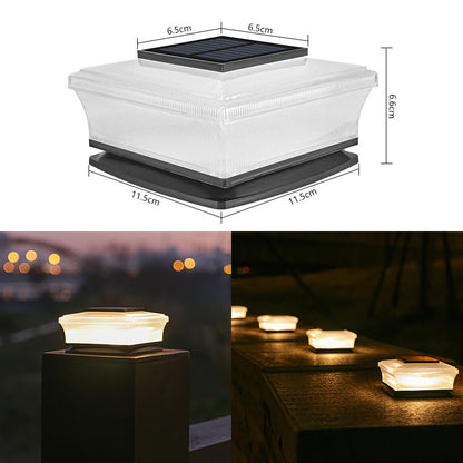 💡 50% RABATT! ☀️ Solar-LED-Pfostenkappenleuchte – Automatisches Ein/Aus, Wetterfest & Perfekt Für Einfahrten, Zäune, Terrassen & Gartenwege 🏡