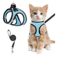 🐾 50% RABATT! 🦺 Reflektierendes Mesh-Geschirr mit Leine für Katzen & Kleine Hunde – Leicht, Verstellbar & Ideal Für Nächtliche Spaziergänge, Sicherheit Im Dunkeln 🌙