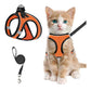 🐾 50% RABATT! 🦺 Reflektierendes Mesh-Geschirr mit Leine für Katzen & Kleine Hunde – Leicht, Verstellbar & Ideal Für Nächtliche Spaziergänge, Sicherheit Im Dunkeln 🌙