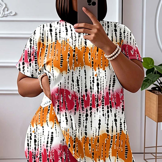 👚 50% RABATT! 🎨 Damen Tie-Dye Zweiteiliges Loungewear-Set – Bequem, farbenfroh & stylisch für Zuhause und Freizeit ✨