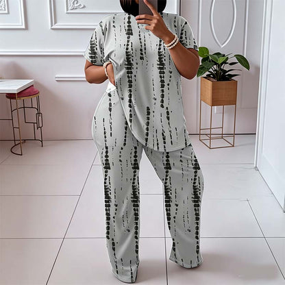 👚 50% RABATT! 🎨 Damen Tie-Dye Zweiteiliges Loungewear-Set – Bequem, farbenfroh & stylisch für Zuhause und Freizeit ✨