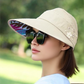 🧢 50% RABATT! ☀️ Faltbarer Sonnenhut mit breiter Krempe & Pferdeschwanz-Öffnung – UV-Schutz, leicht zu verstauen & perfekt für Reisen und Strand 🏖️