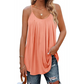 👚 50% RABATT! ☀️ Luftiges Plissee-Sommerträgertop – Leicht, knitterfrei & perfekt für heiße Tage und Strandlooks 🌊