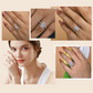 💍 50% RABATT! ❄️ Eisblumen-Schliff Hochkarbon-Diamantring – Funkelnd, langlebig & zeitlos elegant für besondere Momente ✨