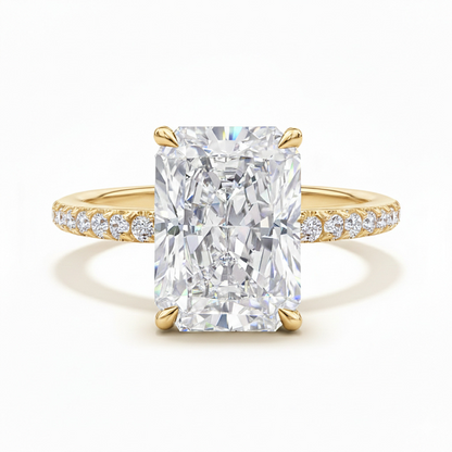 💍 50% RABATT! ❄️ Eisblumen-Schliff Hochkarbon-Diamantring – Funkelnd, langlebig & zeitlos elegant für besondere Momente ✨