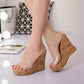 👡 50% RABATT! ☀️ Chic Plateau-Keilsandalen – Bequem, höhengebend & perfekt für Sommertage und Urlaub ✨