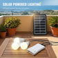 💡 50% RABATT! ☀️ Solares Beleuchtungssystem – 3 Helligkeiten, 3 LEDs & 2,8 m Kabel ✨