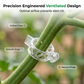 🌿 KAUFE 2, ERHALTE 1 GRATIS! 🌞 100-teilige Schnellklett-Pflanzenclips – Unsichtbare Pflanzenstütze für Tomaten & Gurken – Belüftet & UV-beständig – einfach anzubringen und wiederverwendbar für starke, gesunde Pflanzen 🍅✨