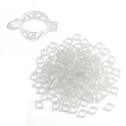 🌿 KAUFE 2, ERHALTE 1 GRATIS! 🌞 100-teilige Schnellklett-Pflanzenclips – Unsichtbare Pflanzenstütze für Tomaten & Gurken – Belüftet & UV-beständig – einfach anzubringen und wiederverwendbar für starke, gesunde Pflanzen 🍅✨