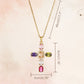 🌈 KAUFE 2, ERHALTE 1 GRATIS! ⛓️ Halskette mit Regenbogenkreuz-Anhänger – Farbenfroh, leicht & langlebig – Perfektes Accessoire für jeden Tag & als Geschenk ✨