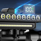 🚲 50% RABATT! 💡 LED-Fahrrad-Frontlicht mit Hupe – Wasserdicht, wiederaufladbar & hell – Sicherheit bei Nacht & auf Mountainbike-Trails 🌙