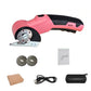 ✂️ 50% RABATT! 🧵 Wiederaufladbares tragbares Set mit Elektroschere – Kabellos, leistungsstark & vielseitig – Ideal für Stoffe, Nähen & DIY-Projekte 🪡