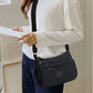 👛 50% RABATT! 💐 Einfarbige Umhängetasche für Damen – Viele Fächer & Reißverschluss – Sicher & praktisch – perfekt für Alltag, Reisen oder Shopping 🔐✨👜