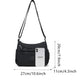 👛 50% RABATT! 💐 Einfarbige Umhängetasche für Damen – Viele Fächer & Reißverschluss – Sicher & praktisch – perfekt für Alltag, Reisen oder Shopping 🔐✨👜