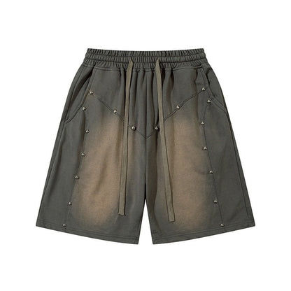 🩳 50% RABATT! 🔩 Unisex Loose-Fit Shorts mit Metalldetails – Lässig, robust & perfekt für Streetwear-Look und warme Tage ✨