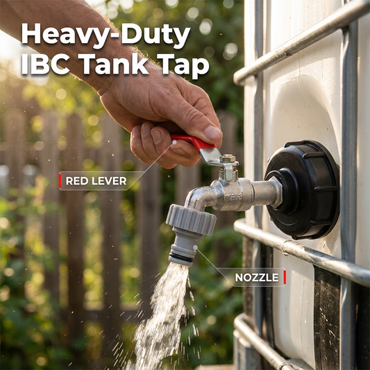 🚰 50% RABATT! 🔧 Robuster Messing-Hahn für IBC-Wassertank – Korrosionsbeständig, dicht & perfekt für Garten, Bewässerung und Regenwassernutzung 🌿