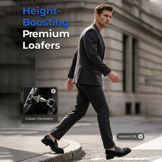 👞 50% RABATT! 🔥 Herren Chunky Platform PU-Lederschuhe – Strapazierfähig, modisch & bequem – perfekt für Streetwear und den täglichen Gebrauch ✨