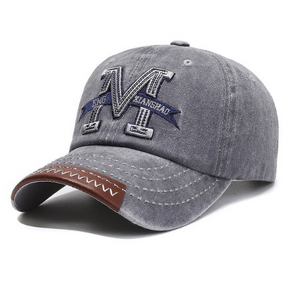 🧢 50% RABATT! ⏰ Stilvolle gewaschene Denim-Baseballkappe – Lässiger Used-Look, verstellbar & perfekt für Streetwear, Outdoor oder den Alltag 🔥
