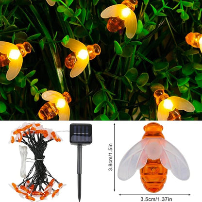 🐝 50% RABATT! ☀️ Solare Bienenleuchten – Niedliches Design für Garten, Balkon & Terrasse – Dekorativ, energiesparend & automatisches Einschalten bei Dunkelheit ✨