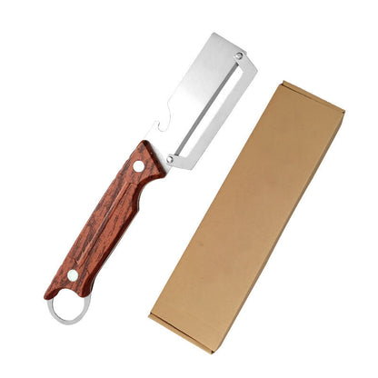 🥕 50% RABATT! 🔪 3-in-1 Gemüseschäler – Julienne & Reibe-Funktion, Edelstahlklinge & Holzgriff – Unverzichtbar für müheloses Kochen 🍴