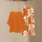 👗 50% RABATT! 👖 Elegantes Women-Set – Lockeres Top mit bedruckter Hose – Leicht, luftig & perfekt für Sommer, Strand oder besondere Anlässe – stilvoll und bequem 🌸