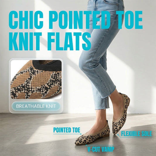 👠 50% RABATT! 🐆 Damen Leopardenmuster-Schuhe – spitz zulaufend, flacher Absatz – Tierisch stylisch, bequem & perfekt für Büro, Alltag oder Abendlooks – ein echtes Statement ✨