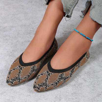 👠 50% RABATT! 🐆 Damen Leopardenmuster-Schuhe – spitz zulaufend, flacher Absatz – Tierisch stylisch, bequem & perfekt für Büro, Alltag oder Abendlooks – ein echtes Statement ✨