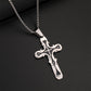 ✝️ 50% RABATT! ✨ Verzierte Vintage-Kreuzanhänger-Halskette – Detailreich, zeitlos & perfekt als bedeutungsvolles Geschenk oder Statement-Schmuck für jeden Tag 💛
