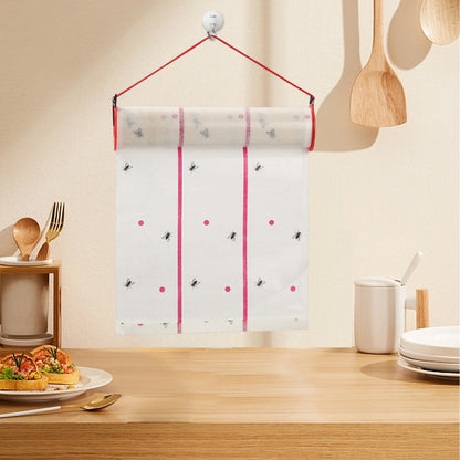 🪰 50% RABATT! ⏰ Starkes geruchloses Fliegenfangband – Effektiv, diskret & ideal für Küche, Stall oder Terrasse – klebt zuverlässig ohne chemische Düfte 🏠