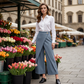 👖 50% RABATT! ✨ Patchwork-Freizeithose Damen – verkürzt, lässig & einzigartig – Bunt zusammengesetzt, leicht & perfekt für einen kreativen Streetwear-Look 🌈