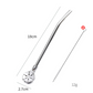 🥤 50% RABATT! 🥄 2‑in‑1 Trinkhalm‑Löffel – 304 Edelstahl, abnehmbar & wiederverwendbar ✨