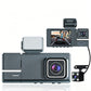 📹 50% RABATT! ✨ 3-Kanal-Dashcam in 1080p – Kamera für vorne, hinten & den Innenraum, mit Wi-Fi – Volle Rundumsicht, einfache App-Steuerung & zuverlässige Aufzeichnung für sicheres Fahren 🚗