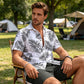 👕 50% RABATT! 🌴 2-teiliges Set aus Hawaiihemd & Shorts für Herren – Leicht, luftig & tropischer Stil – Perfekt für Sommer & Urlaub 🩳