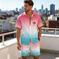 👕 50% RABATT! 🌴 2-teiliges Set aus Hawaiihemd & Shorts für Herren – Leicht, luftig & tropischer Stil – Perfekt für Sommer & Urlaub 🩳