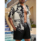 👕 50% RABATT! 🌴 2-teiliges Set aus Hawaiihemd & Shorts für Herren – Leicht, luftig & tropischer Stil – Perfekt für Sommer & Urlaub 🩳