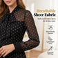 👗 50% RABATT! ✨ Midikleid mit Polka-Dots – Schleifenkragen & elegant – Verspielt, feminin & perfekt für Frühling, Büro oder besondere Anlässe 🎀