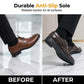 👞 50% RABATT! ✨ Klassische Herrenschuhe aus Kunstleder mit einer Schnalle – Hochwertiges Material, bequeme Passform & perfekt für Büro, Hochzeit oder formelle Anlässe 🎩