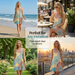 👗 50% RABATT! ⏰ Lockeres ärmelloses Sommerkleid im A-Linien-Schnitt mit Print – Leicht, luftig & vielseitig – Perfekt für heiße Tage, Strand oder einen entspannten Look – bequem und stilvoll 🌸✨