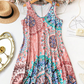 👗 50% RABATT! ⏰ Lockeres ärmelloses Sommerkleid im A-Linien-Schnitt mit Print – Leicht, luftig & vielseitig – Perfekt für heiße Tage, Strand oder einen entspannten Look – bequem und stilvoll 🌸✨