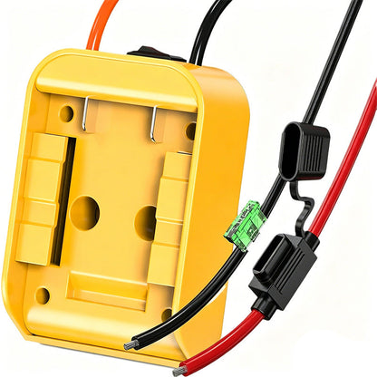 🔧 50% RABATT! 🔋 Power Wheels Adapter für DeWalt 18V/20V Akku – Mit Schalter, Sicherung & einfach anzuschließen – Ideal für Kinderfahrzeuge & DIY-Projekte 🚗