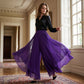 👖 60% RABATT! ✨ Damen Chiffon-Hose mit weitem Bein – Asymmetrisch & elegant – Leicht, fließend & vielseitig – ideal für Alltag, Reisen oder besondere Anlässe 🌿