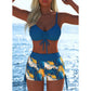 👙 50% RABATT! ⏰ Damen Bikini Set – Kordel-Top & Boyshorts, verschiedene Designs – Perfekt für Strand & Pool – bequem, anpassbar & sommerlich leicht 🌊