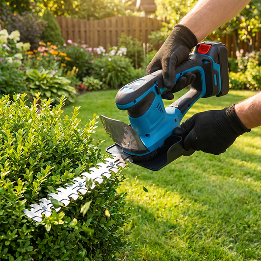 ✂️ 50% RABATT! 🔋 Handgehaltener elektrischer Heckenschneider für die Gartenpflege – Kabellos, leicht & leistungsstark – ideal für Hecken, Büsche und kleine Gärten 🌿