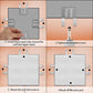 🔧 KAUFE 2, ERHALTE 1 GRATIS! 🧱 Trockenbau Reparaturclips – Für 1/2" & 5/8" Gipskartonplatten – Robuste Edelstahlklammern, einfache Wandmontage – ideal für Löcher, Risse oder beschädigte Ecken 🛠️