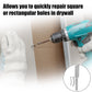 🔧 KAUFE 2, ERHALTE 1 GRATIS! 🧱 Trockenbau Reparaturclips – Für 1/2" & 5/8" Gipskartonplatten – Robuste Edelstahlklammern, einfache Wandmontage – ideal für Löcher, Risse oder beschädigte Ecken 🛠️