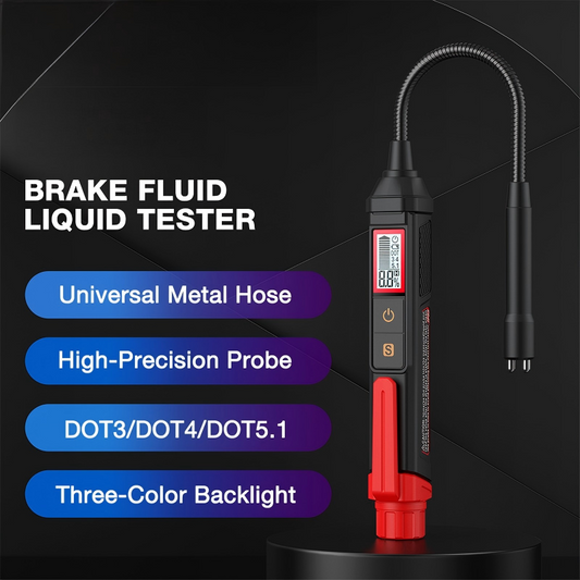 🔧 50% RABATT! ✨ Bremsflüssigkeitstester – Hochpräzise, Multi-Fluid & Farbalarm – Für DOT3, DOT4 & DOT5.1 – einfach ablesen, sicherer Bremsencheck in Sekunden 🚗
